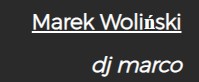 djmarekwolinski
